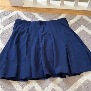 J. Crew Classic Navy Skater Skirt